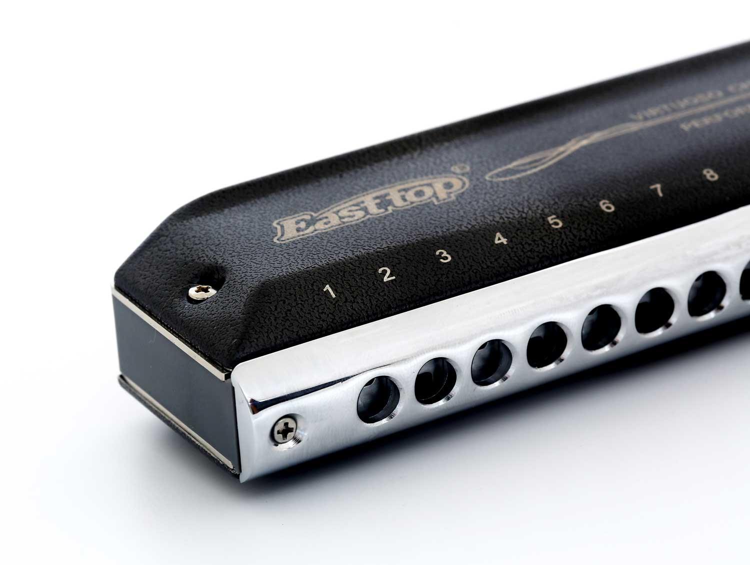 Easttop Chromatic Harmonica EAP12 12 hole key C
