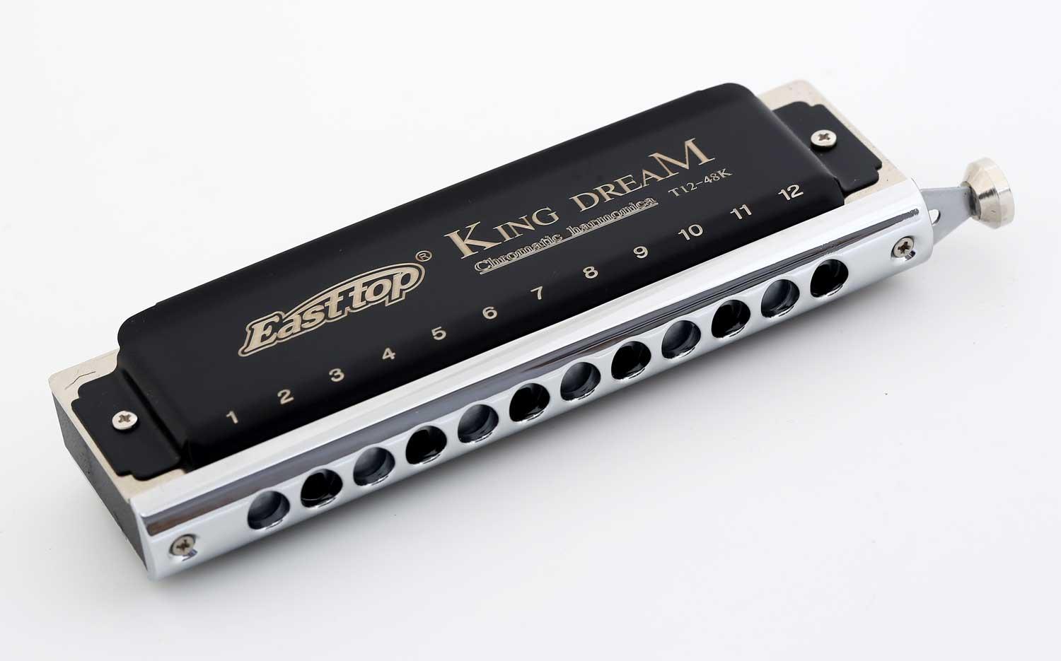 Easttop Chromatic Harmonica T1248K King Dream 12 hole