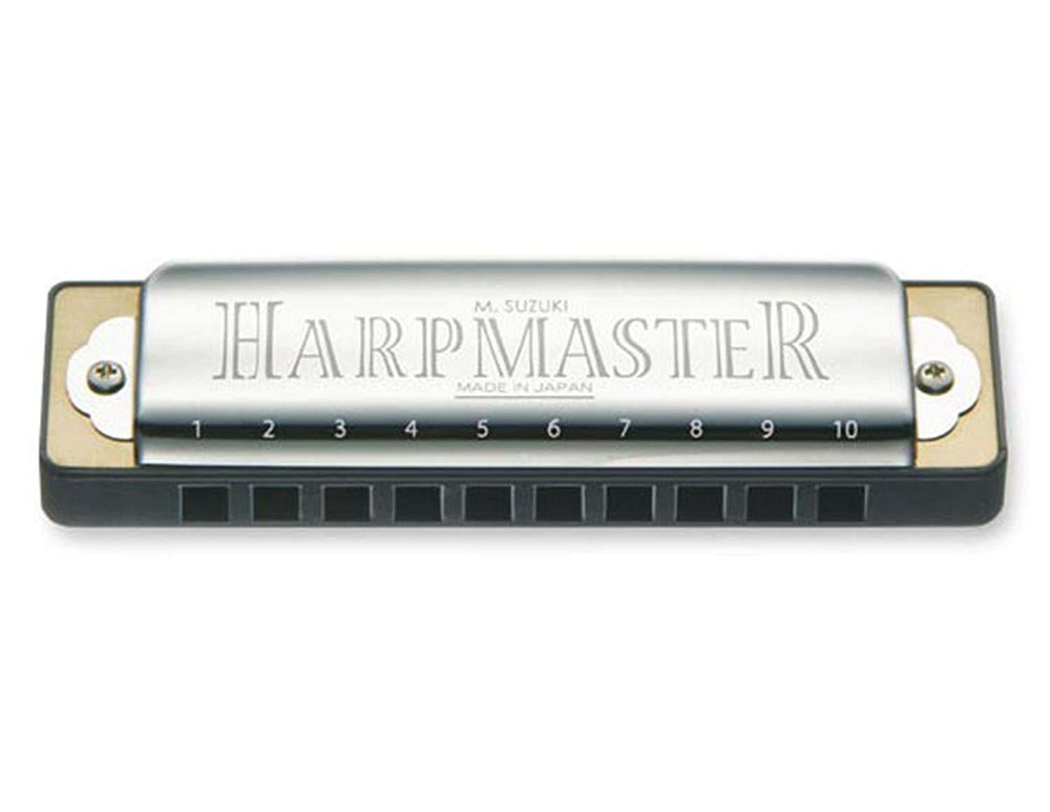 Suzuki Harpmaster MR200 Blues Harmonica. Many Keys