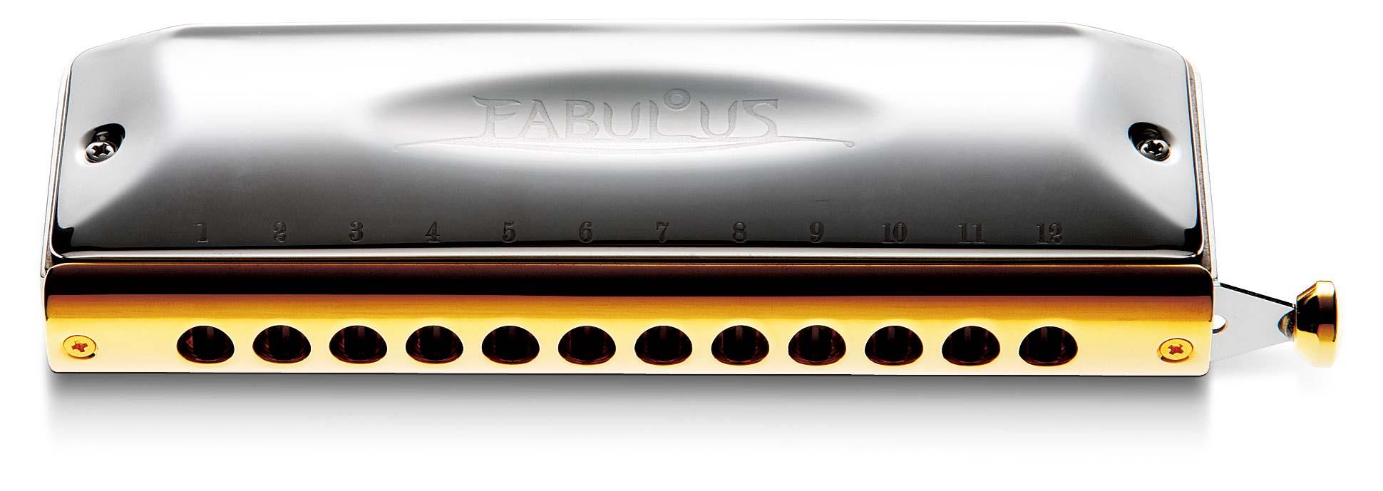 Suzuki Fabulous F48S Harmonica 12 holes chromatic