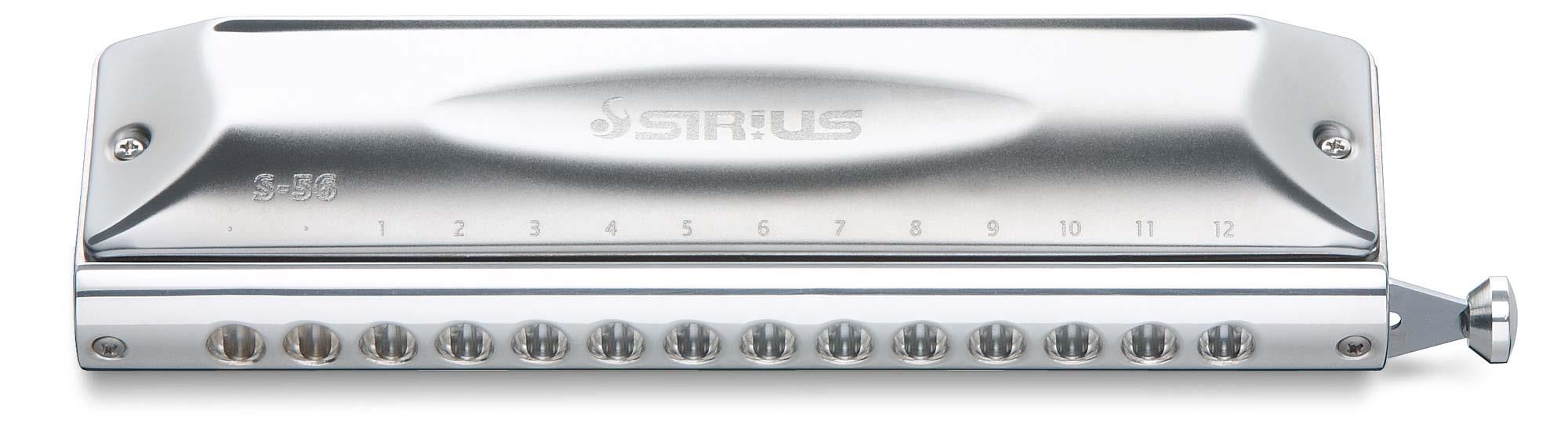 Suzuki Sirius S56C chromatic harmonica w/cross slide.