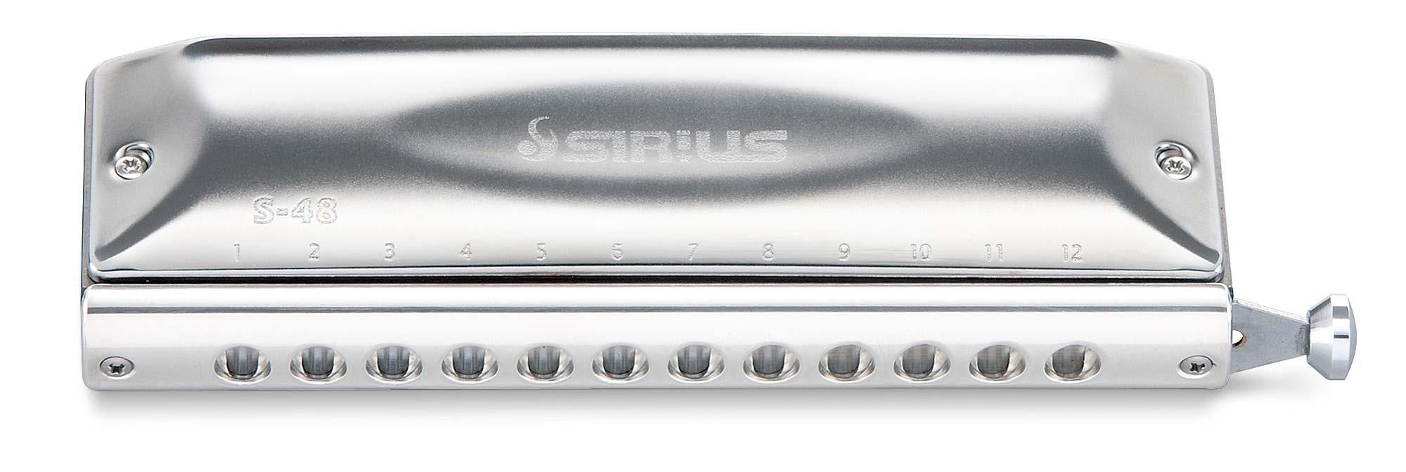 Suzuki Sirius S48S Chromatic 12 hole Harmonica.