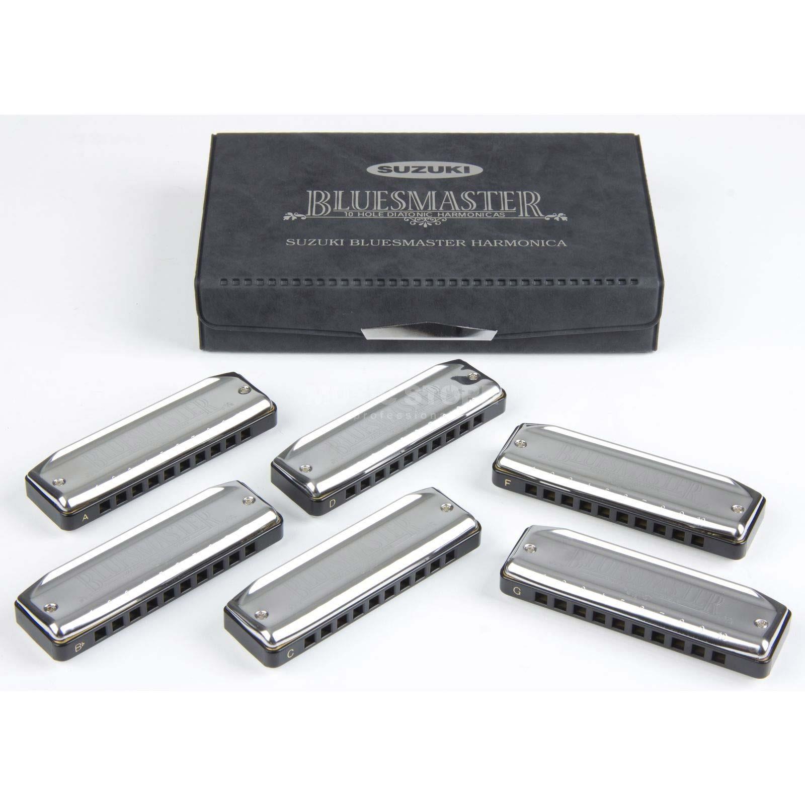 Suzuki Bluesmaster Harmonica Box set with 6 major keys