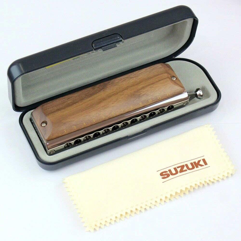 Suzuki G48W Grégoire Maret Signature Chromatic Harmonica.