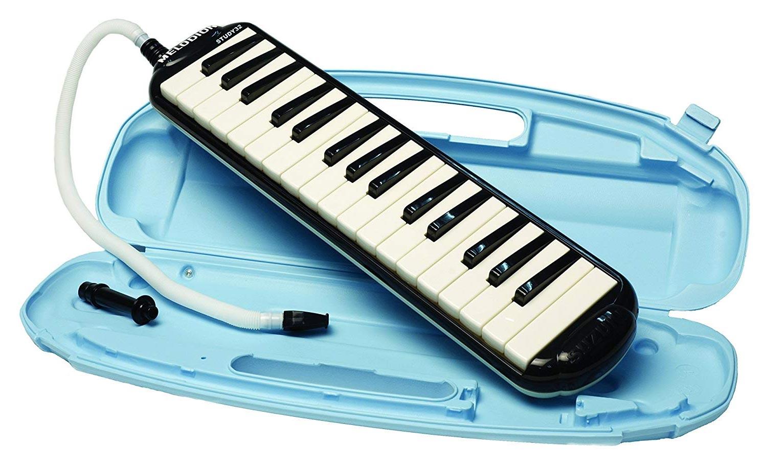 Suzuki Melodica Alto Study 32 incl hardcase,mouthpiece Black
