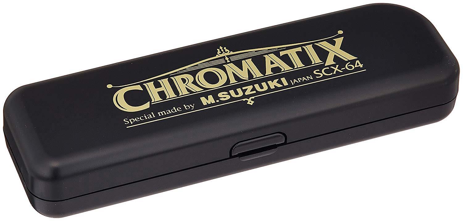 Suzuki Chromatic Harmonica SCX64 Chromatic Key C