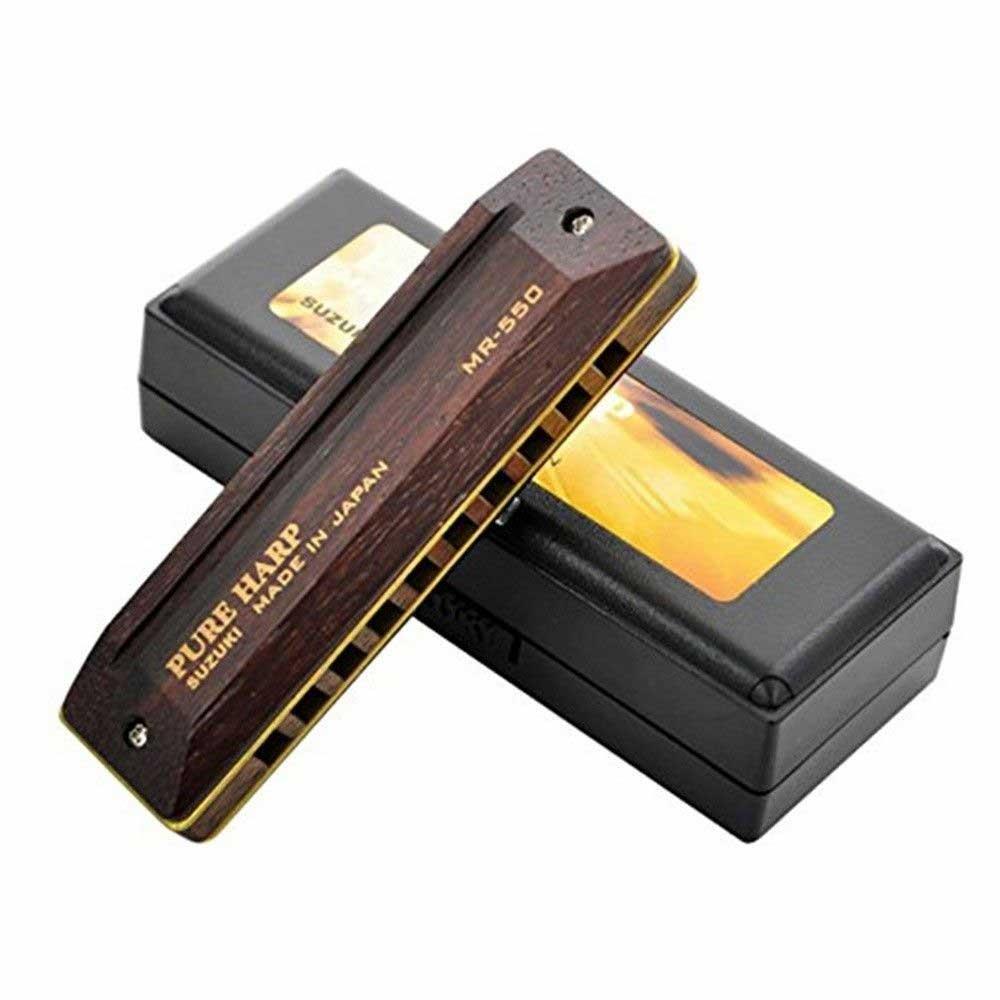 Suzuki MR550 Pure Harp diatonic Harmonica key C