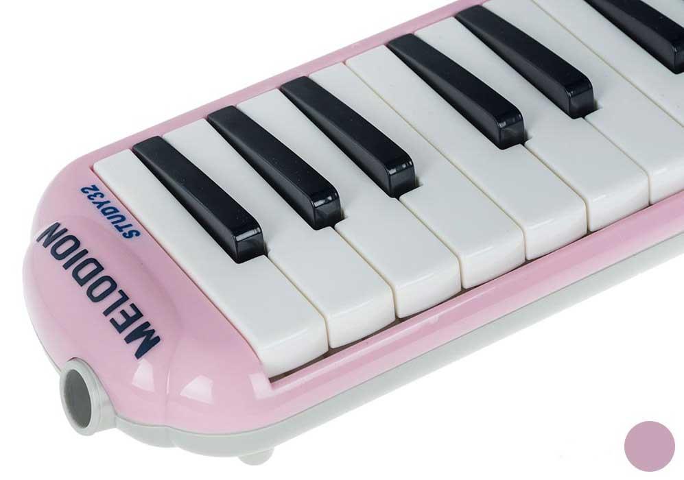 Suzuki Melodica Alto Study 32 incl hardcase, mouthpiece Pink