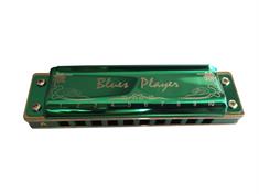 Easttop Blues harmonica - PR020 7-pcs. color package green